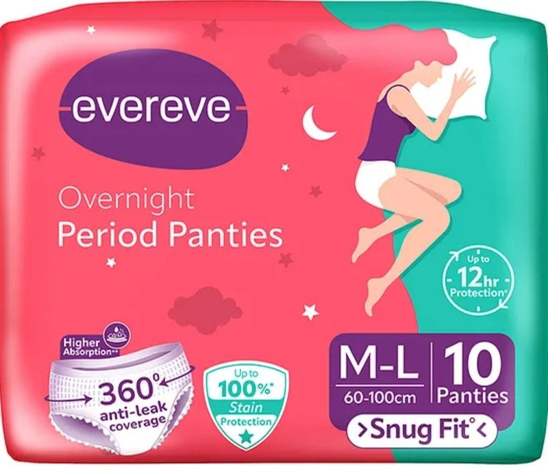EverEve Period panties Sanitary Pad(Pack of 10)