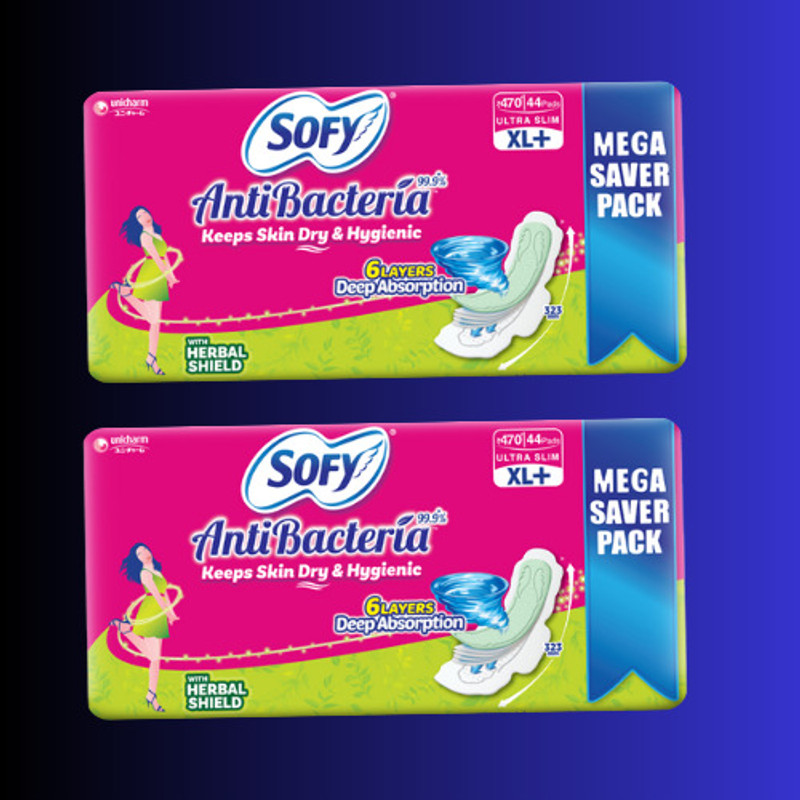 SOFY Anti-rashes Pantyliner(Pack of 88)