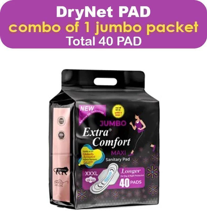 jumbo extra comfort dry 1 Sanitary Pad(Pack of 40)