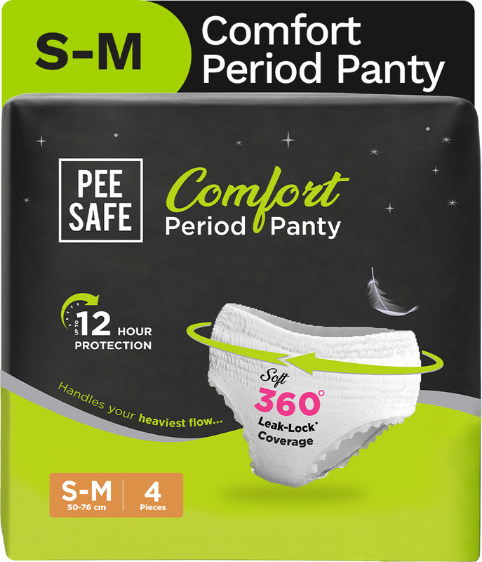 Pee Safe Comfort Period Panties XL-XXL Sanitary Pad(Pack of 8)
