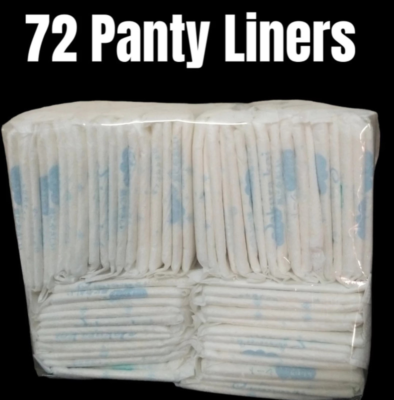 safe women Panty Liner for Girls for daily hygiene,white discharge and very low period days Pantyliner(Pack of 72)
