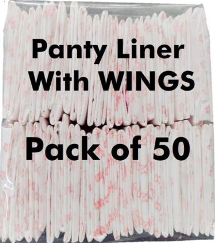 safe women 180mm Panty Liner With Wings ( Pack of 50) Pantyliner(Pack of 50)