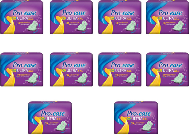 PRO SP Pro Ease Go XXL 315 Long Protect Sanitary Pad(Pack of 60)