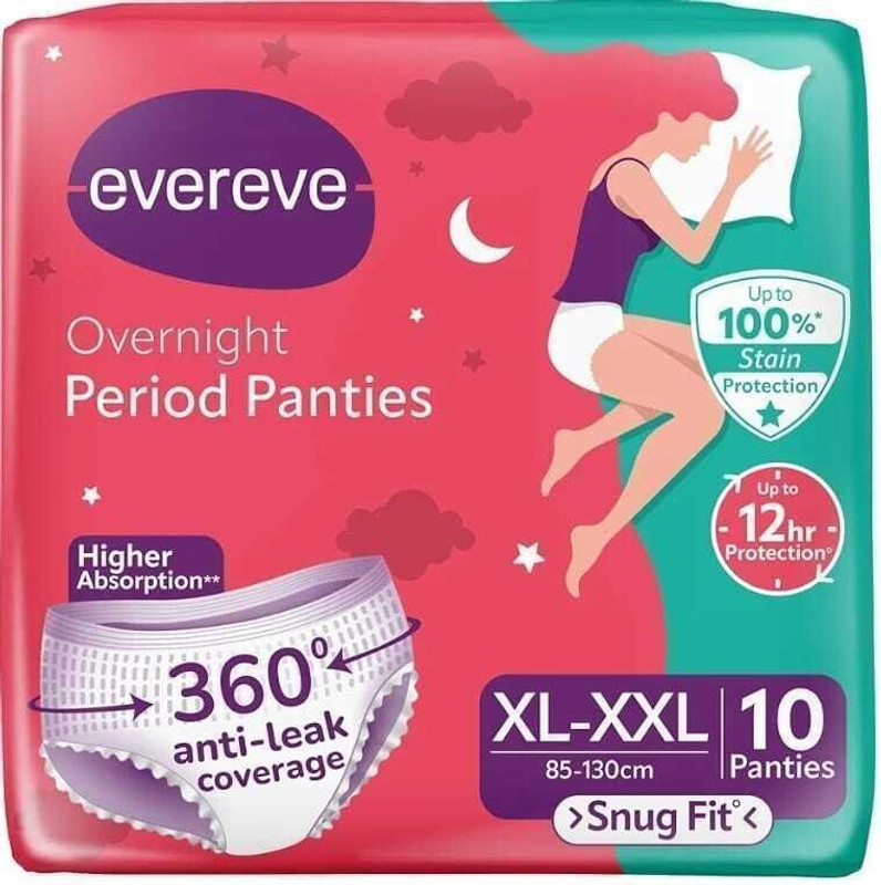 EverEve OVERNIGHT PERIOD PANTIES Sanitary Pad
