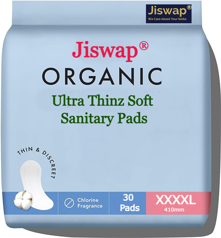 Jiswap XXXXL Ultra Thinz Soft for Heavy Flow Sanitary Pad(Pack of 30)