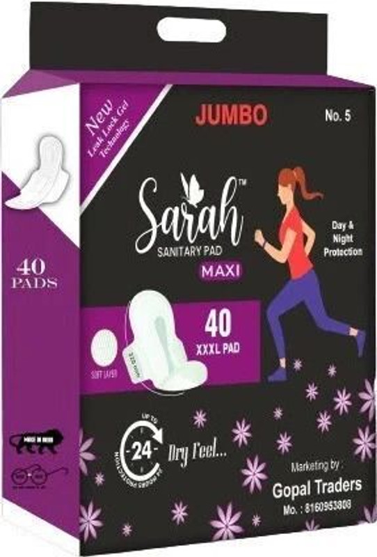 Sarah Heavy Flow Dry XXXL Pack of 1 Sanitary Pad