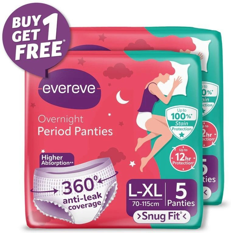 EverEve Period Panties S-M (Pack of 10 Pieces)) Pantyliner(Pack of 10)