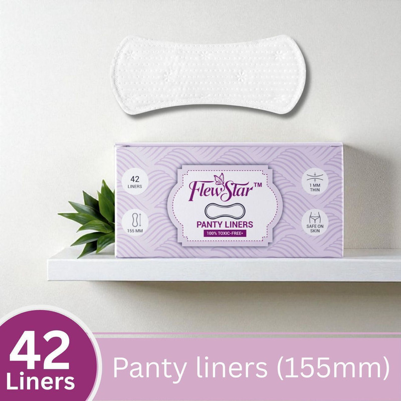 Flewstar Pantyiner for Women Keep You Dry & Fresh All Day Long Pantyliner(Pack of 126)