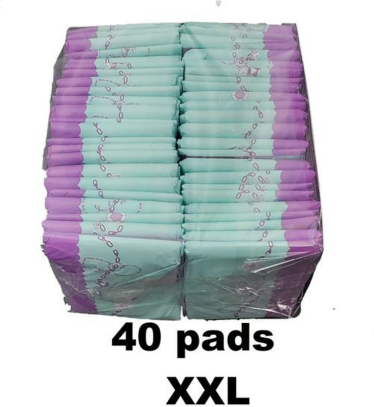 CARAY Jumboo Sanitary pad XL 40 Pad Sanitary Napkin Sanitary Pad (Pack of 40) Sanitary Pad(Pack of 40)