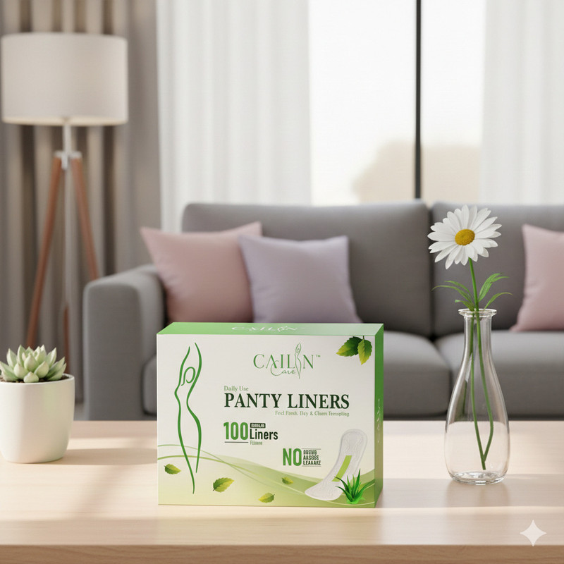 Cailin Care Aloevera Based Anion Chip Ultra Thin Pantyliner(Pack of 100)