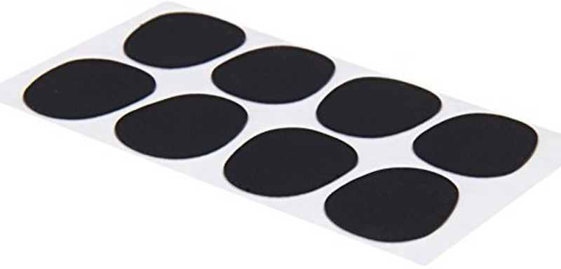 Archoice Black Mouthpiece Pad For Alto Tenor Saxophone Sax Mouthpiece Patches Pads Cushions(Pack of 8)