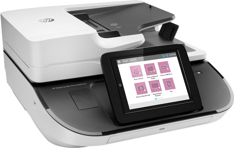 HP Flatbed, ADF 8500 fn2 Scanner(Black & White)