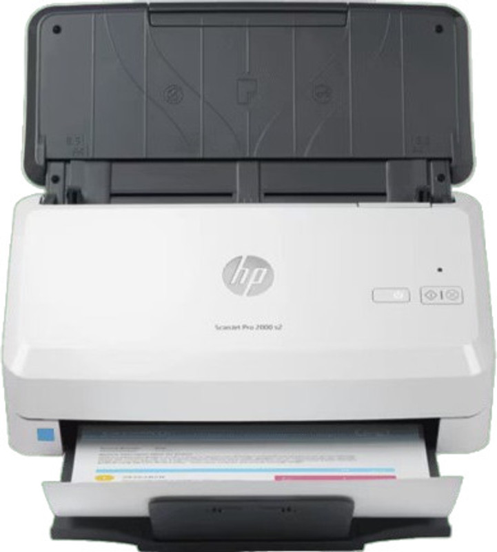 HP 2000S2 ScanJet Pro 2000 s2 Sheet-feed Scanner(White & Gray)