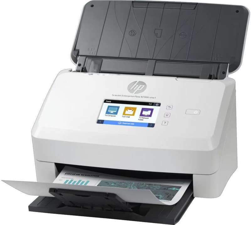 HP Scanjet ScanJet Enterprise Flow N7000 snw1 Scanner(White)