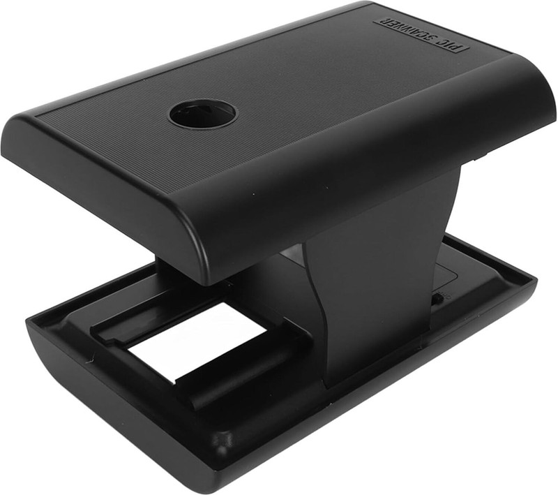 Etzin Negative Folding Scanner with LED Backlight Negatives Film Scanner Mobile Film Scanner for Old Slides to JPG, Film and Slide Scanner 35mm Slide Scanner(Black EPL-1114IM)