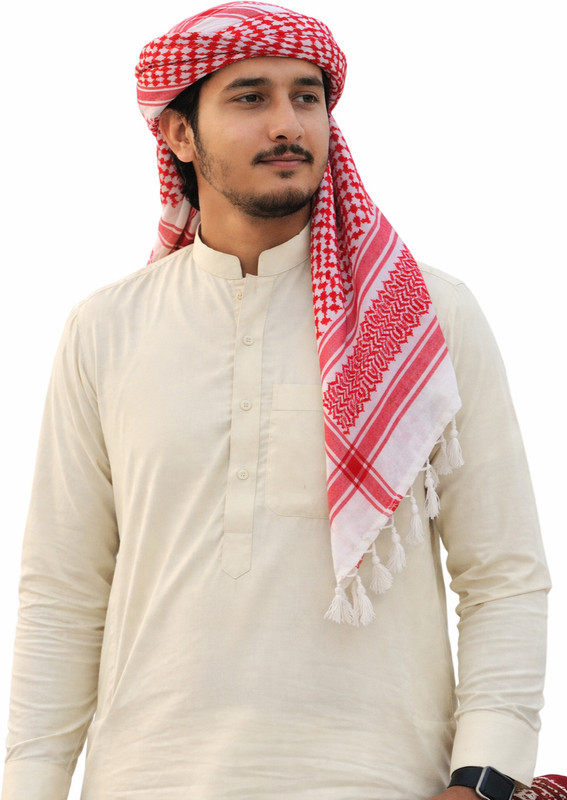 SHAHAN TRADERS Embroidered Cotton Blend Men & Women Fancy Scarf