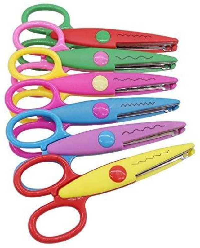 BOLT BEE Scissors for kids01 Scissors(Set of 3, Multicolor)