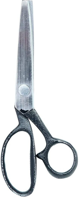 Raj Tailoring 8" Inches Dressmaking Sewing Scissors Zig Zag Fabric Craft Scissors-R2 Scissors(Set of 1, Black)