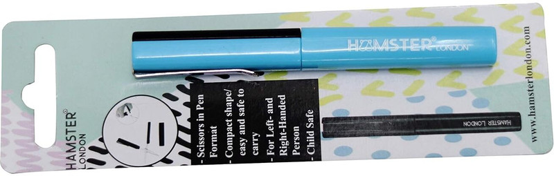 hamster london Pen Shape Scissor Scissors(Set of 1, Blue)