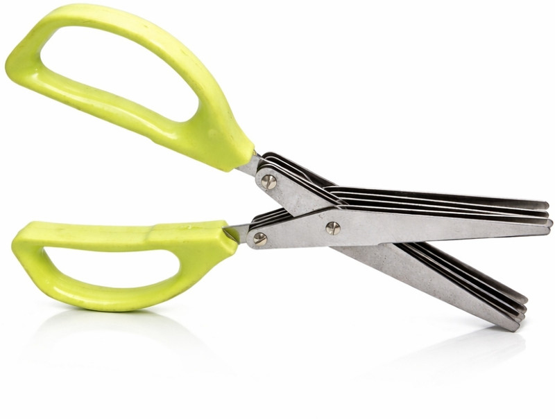 GUPTATRADER Multi Blade Herb Scissors Steel Herbs Scissor(Green, Pack of 2)
