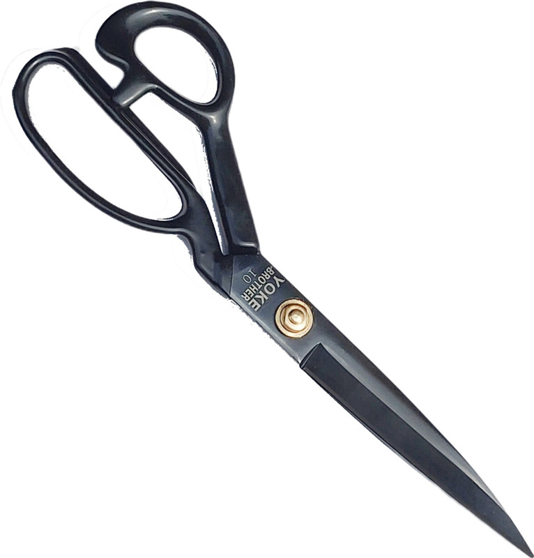 wishblog Kainchi for Tailoring 10inch Scissors(Set of 1, Black)