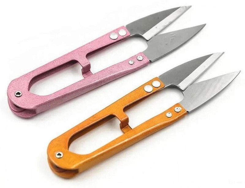KAJPRA Regular Thread cutter mulitcolor ST3 A88 Scissors(Set of 3, Multicolor)