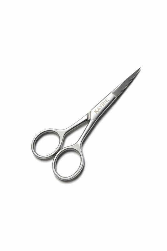 KAYRIE Professional Grooming , Stainless Steel Personal Hair Cutting Tool Scissors Scissors(Set of 1, Silver)