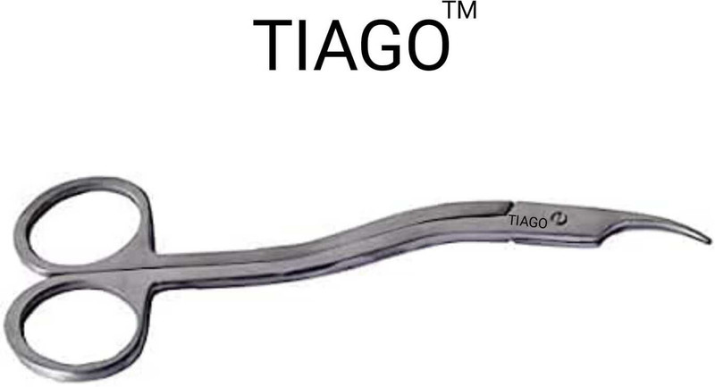 TIAGO Suthar flat 6 inch stainless steel , surgical scissor Scissors(Set of 1, Silver)