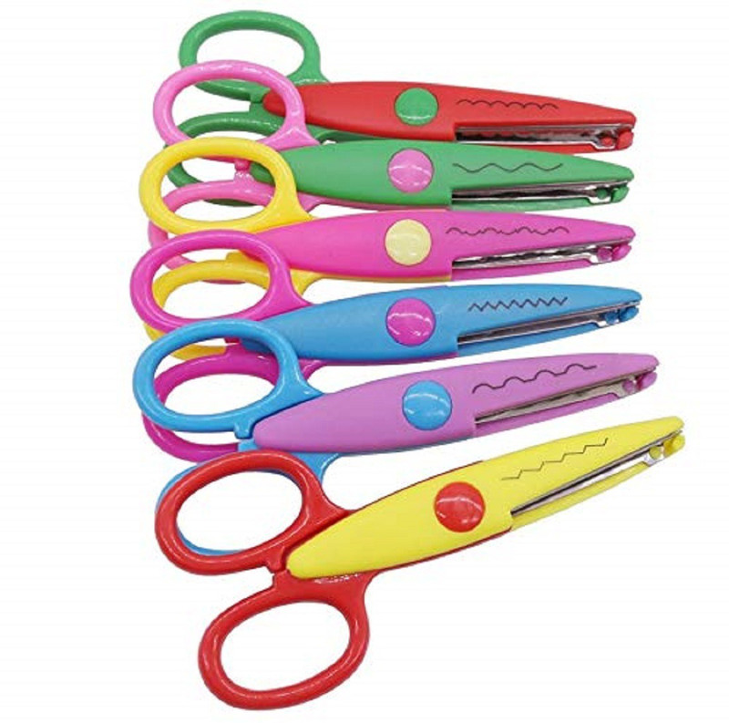 FuerDanni FRD-2679 MULTI SCISSOR 6 Scissors(Set of 6, Multicolor)
