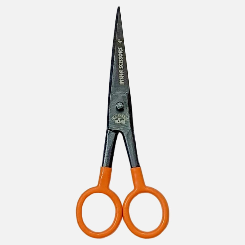Insha hair and craft cutting scissors 4 Scissors(Set of 1, Black, Orange)