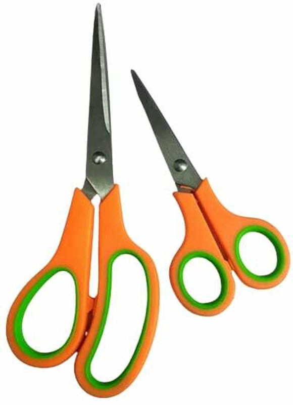 Ramana Scissor Set || Scissors For Multipurpose Use || Scissors(Set of 2, malticolour)