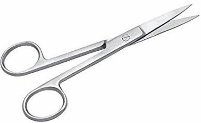SANJU Khushi Surgicals dressing scissor sharp / sharp 7 inch Scissors(Set of 1, Silver)