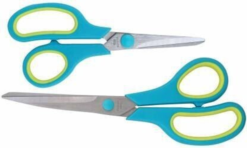 Flysmart Scissor Set Pack of 2 (Color May Vary) Scissors(Set of 2, Multicolor)