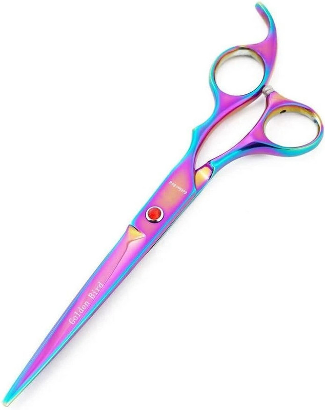 VIVIAN Professional Stainless Steel Hair Cutting Scissors Hair Scissor Hairdressing Scissors(Set of 1, MULTICOLOR/ RAINBOW COOLOR)