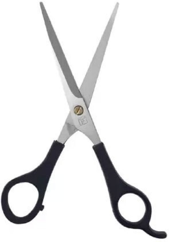 BEAUTRISTRO Hair Cutting Scissors for Men and Women Scissors for Trimming Curved 30 Gram Pack of 1 Scissors(Set of 1, Silver, Black)