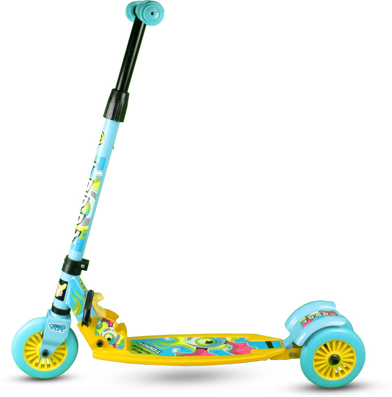 BigWings Toody Kids 3-Wheel Scooter with Adjustable Height & Foldable Design Kids Scooter(Blue, Pack of 1)
