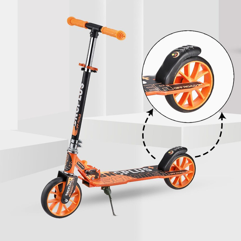 timerider Metal Single Swing and Glider with Mist Feature(Orange, Black)