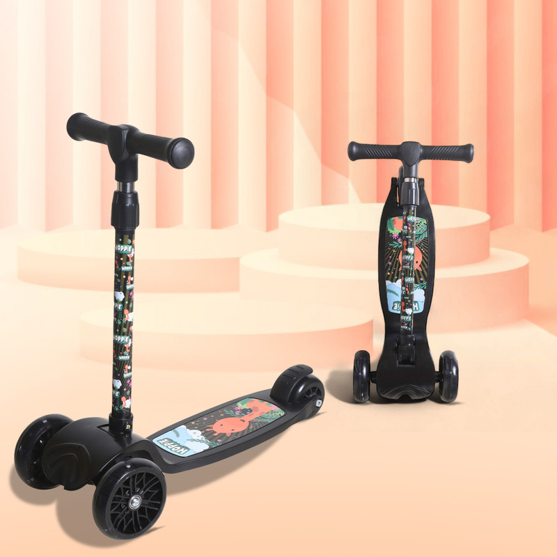 Hoppie GIRAF BLACK Kids Scooter(Black, Pack of 1)
