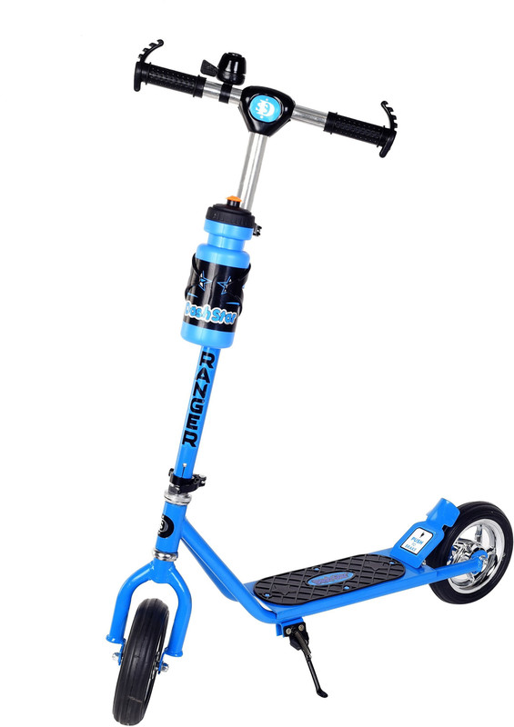 Dash Star Power Ranger Scooter for Kids, Light & Music, Sipper, Adjustable Height Kids Scooter(Blue, Black, Red, Yellow, Pack of 1)