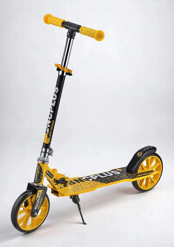 timerider kick scooter for kids & adults with 7" eva wheel max weight capacity 120kgs Kids Scooter(Yellow, Pack of 1)