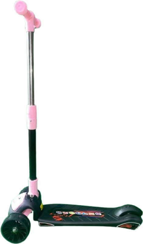 FUNRYDE Kids Kick Scooter In Monster Theme with Light and adjustable Height. Kids Scooter(Multicolor, Pack of 1)