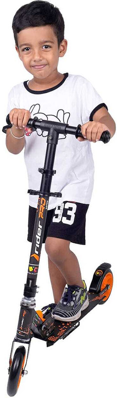 BRATS & CUTIES Speedfox presents baby kick scooter foldable 2 wheel for boys and girls(Orange)
