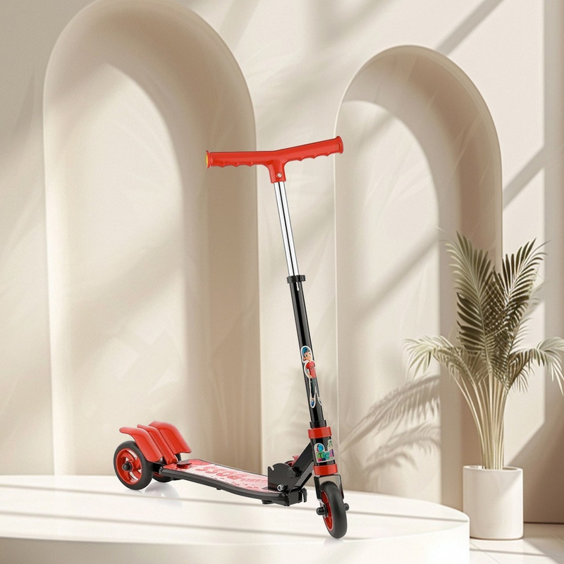 MAHADEV ENTERPRISE Easy to Ride Kids Scooter cum Rider for age 3+ Children's & Support up to 80Kgs. Kids Scooter(Red, Pack of 1)
