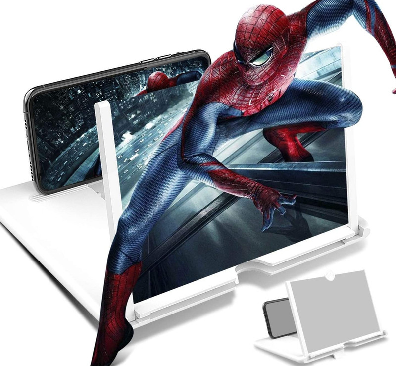 JANGI FX716 Full HD Screen Expander & Screen Magnifier 3D Phone Holder for Smartphone Video Glasses(Multicolor)