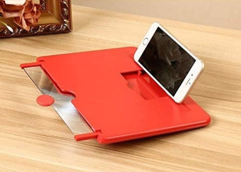 JANGI 10 inch 3 times 3D magnifier for all mobile phones Screen Expander Phone