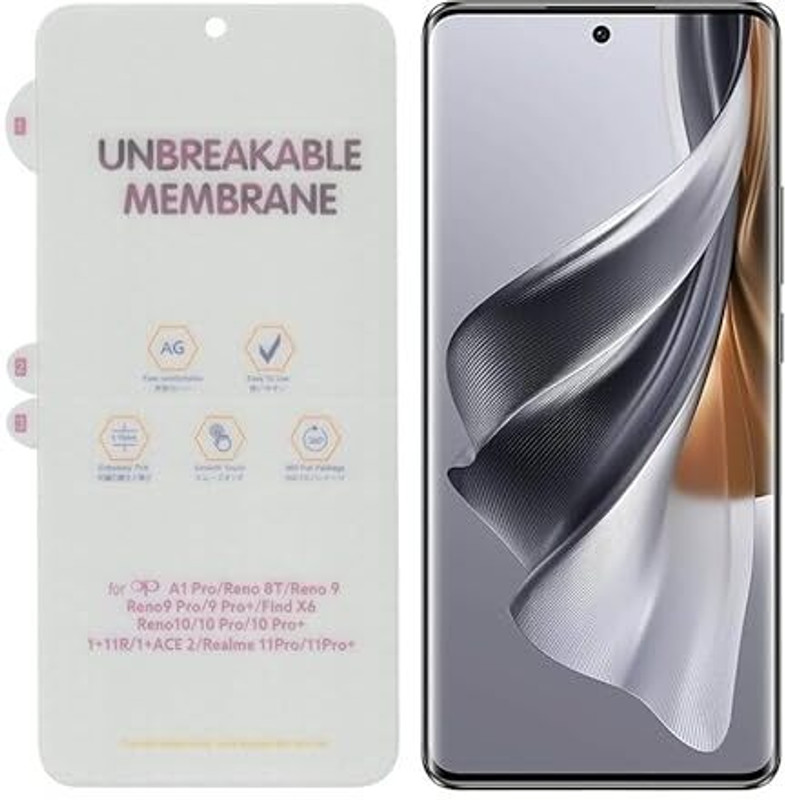 Hank unbreakable membrance screen protector for one plus 5 ace Screen Guard Applicator