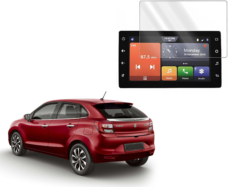 Guardpad Edge To Edge Screen Guard for Company Fitted Maruti Suzuki Baleno Delta (7 inch) Infotainment / GPS System / Music System / Android System / Carplay System (9H : 1)(Pack of 1)