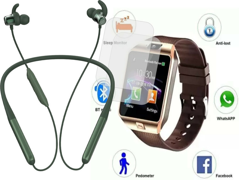 Gangtok Hub Edge To Edge Tempered Glass for Dz09 Smartwatch [Screen Guard Only] _0.0698(Pack of 2)