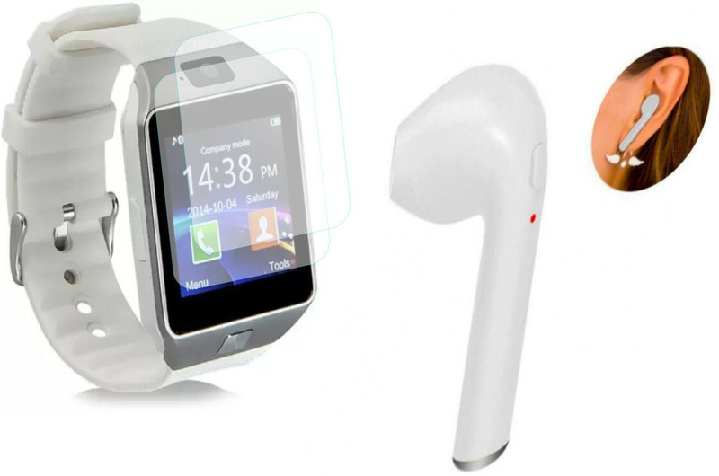 Gangtok Hub Edge To Edge Tempered Glass for Dz09 Smartwatch [Screen Guard Only] _0.0698(Pack of 2)