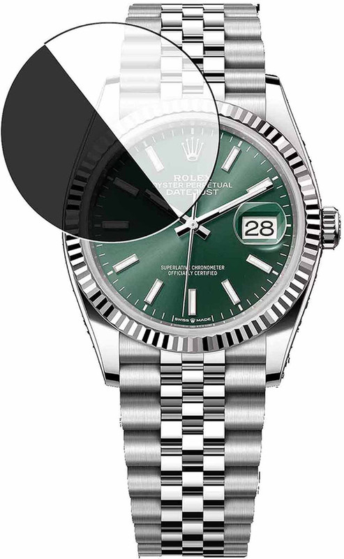 HIDEOUS Edge To Edge Screen Guard for Rolex Datejust 36 oystersteel(Pack of 1)